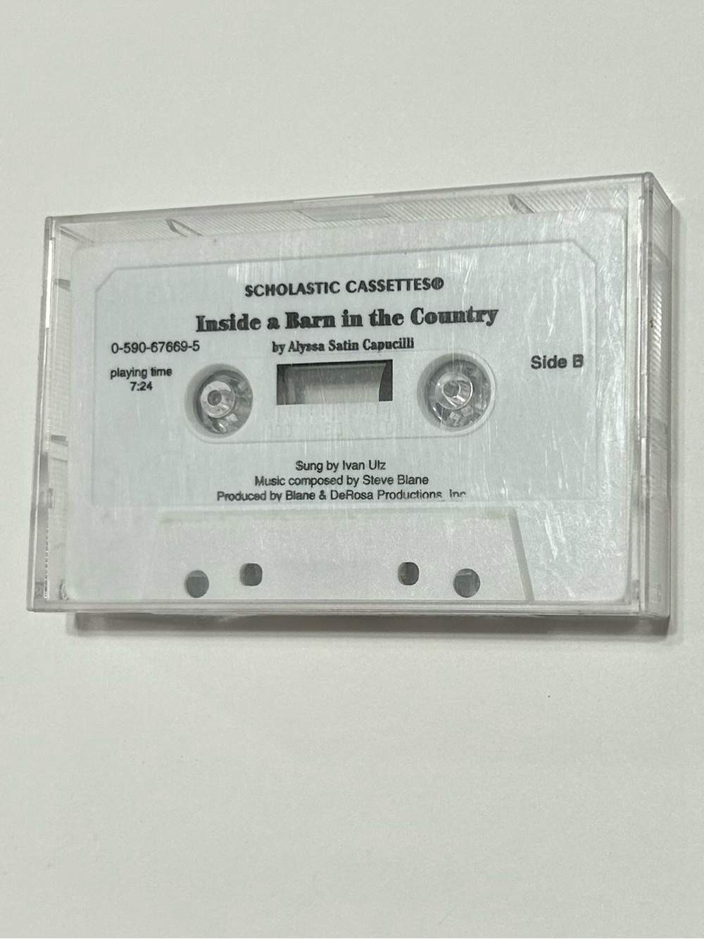 Scholastic Cassettes Inside A Barn In The Country